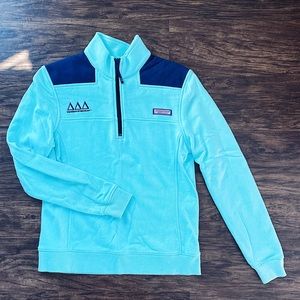 Michigan Tridelta Vineyard Vines Shep Shirt